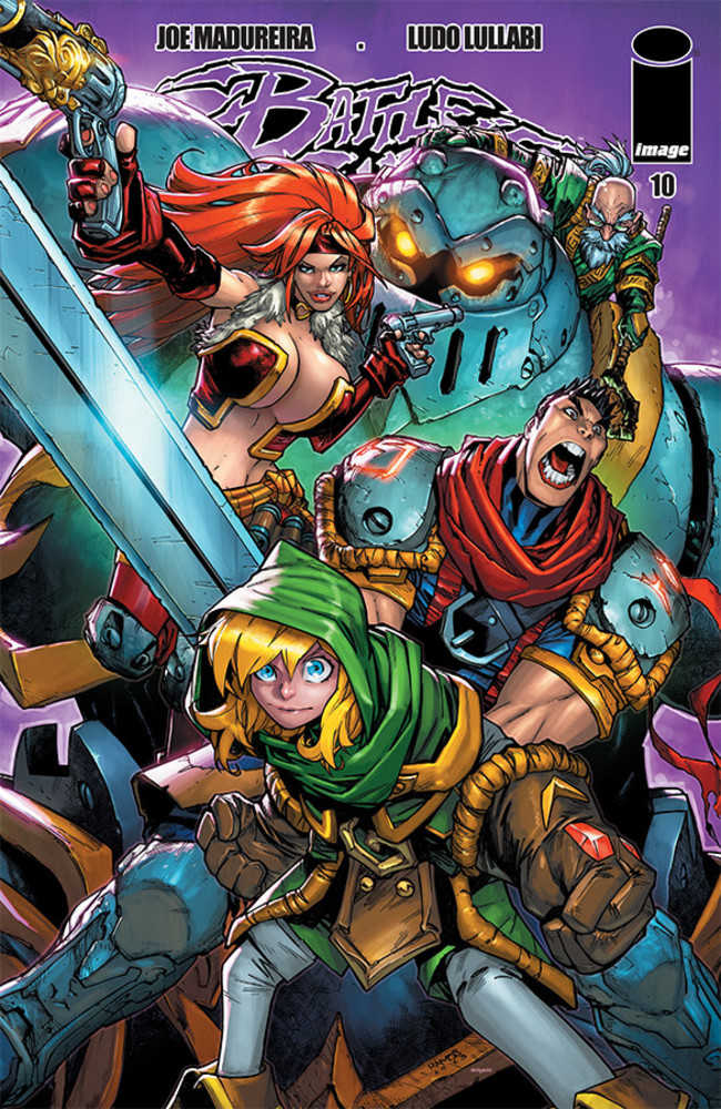 Stock Photo of Battle Chasers #10 CVR D Ramos  comic sold by Stronghold Collectibles
