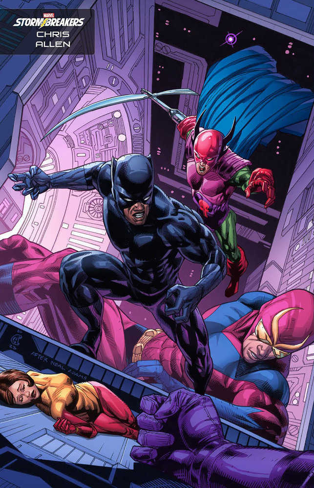 Stock photo of Black Panther 1 Chris Allen Stormbreakers Variant sold by Stronghold Collectibles