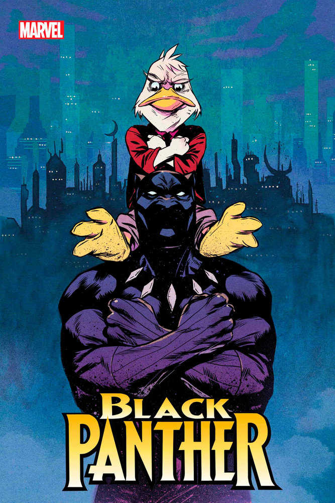 Stock photo of Black Panther 1 Sanford Greene Howard The Duck Variant sold by Stronghold Collectibles