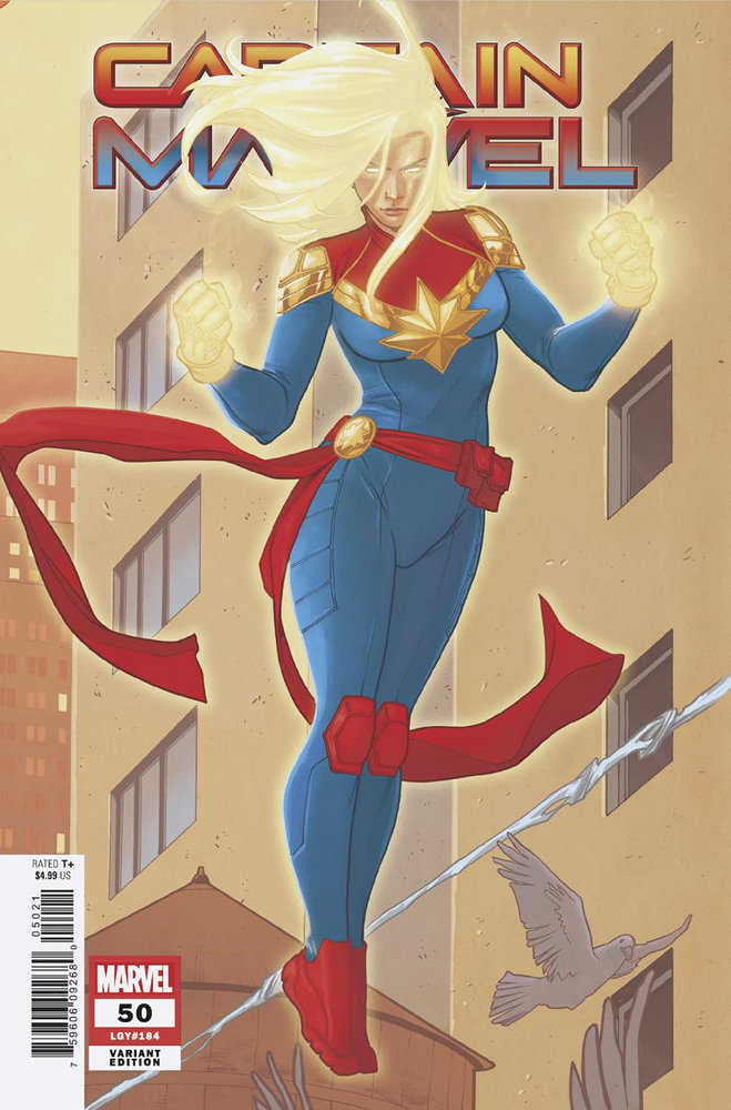 Stock photo of Captain Marvel 50 Elena Casagrande Women Of Marvel Variant sold by Stronghold Collectibles