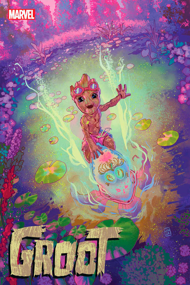 Stock photo of Groot #2 (Of 4) Ernanda Souza Variant comic sold by Stronghold Collectibles