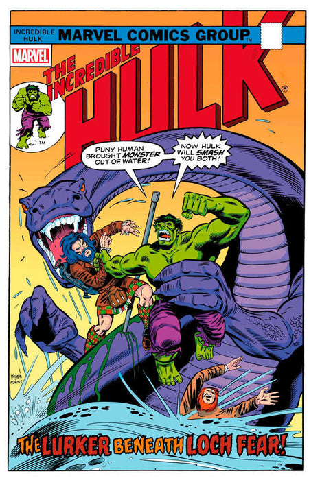 Stock Photo Incredible Hulk 1 1:50 Herb Trimpe Hidden Gem Variant comic sold by Stronghold Collectibles