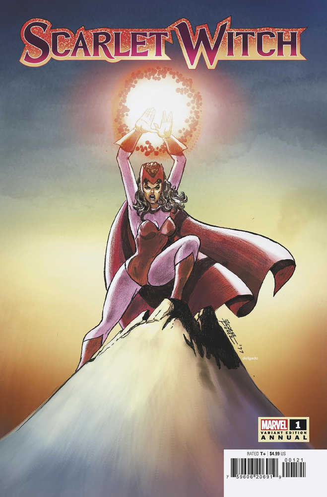 Stock Photo Scarlet Witch Annual 1 George Perez Variant comic sold by Stronghold Collectibles