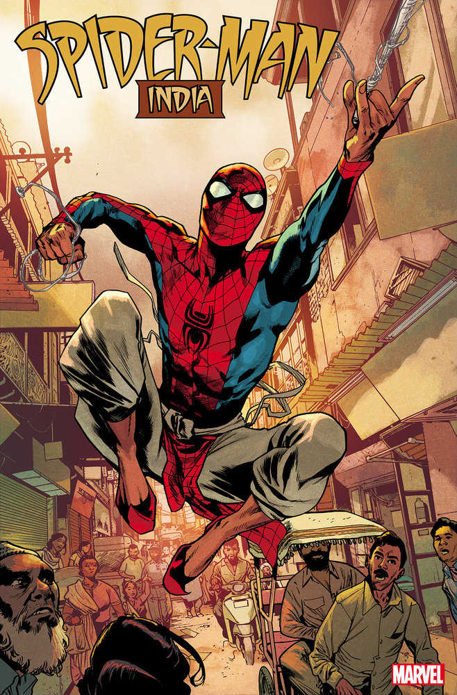 Stock Photo of Spider-Man: India 1 1:25 Mahmud Asrar Variant Comics sold by Stronghold Collectibles