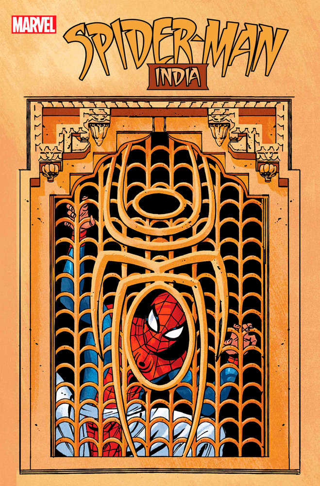 Stock photo of Spider-Man: India 1 Tom Reilly Window Shades Variant sold by Stronghold Collectibles