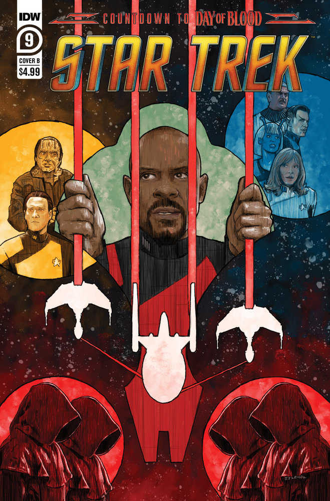 Stock photo of Star Trek #9 Variant B (Lendl) sold by Stronghold Collectibles