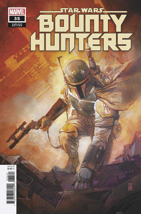 Stock Photo Star Wars: Bounty Hunters 35 Alex Maleev Boba Fett Variant comic sold by Stronghold Collectibles