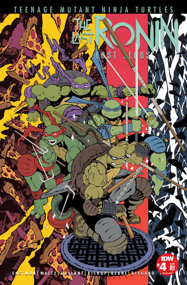 Teenage Mutant Ninja Turtles: The Last Ronin--Lost Years #4 RI 1:25 Moore