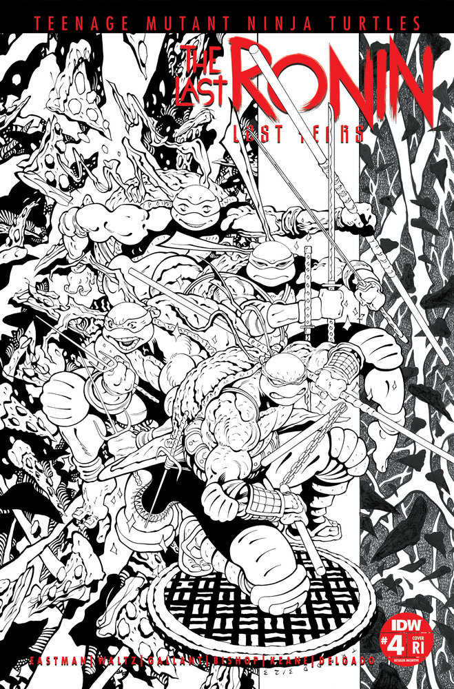 Teenage Mutant Ninja Turtles: The Last Ronin--Lost Years #4 RI 1:50 Moore