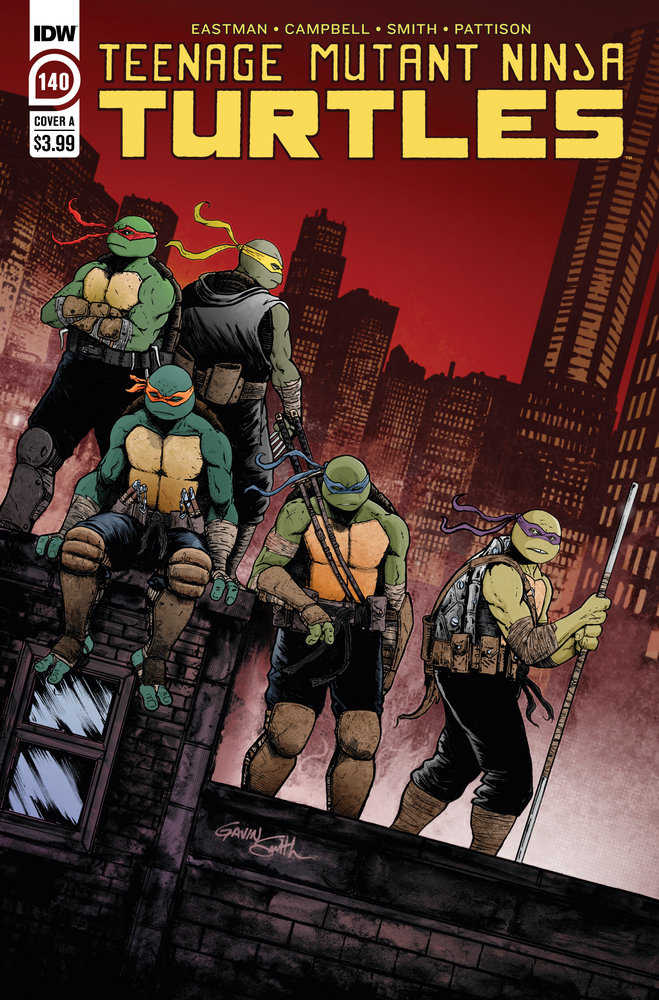 Stock photo of Teenage Mutant Ninja Turtles #140 CVR A (Smith) sold by Stronghold Collectibles