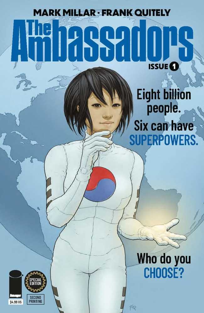 Stock Photo of Ambassadors #1 (Of 6) 2nd Print Special Edition  comic sold by Stronghold Collectibles