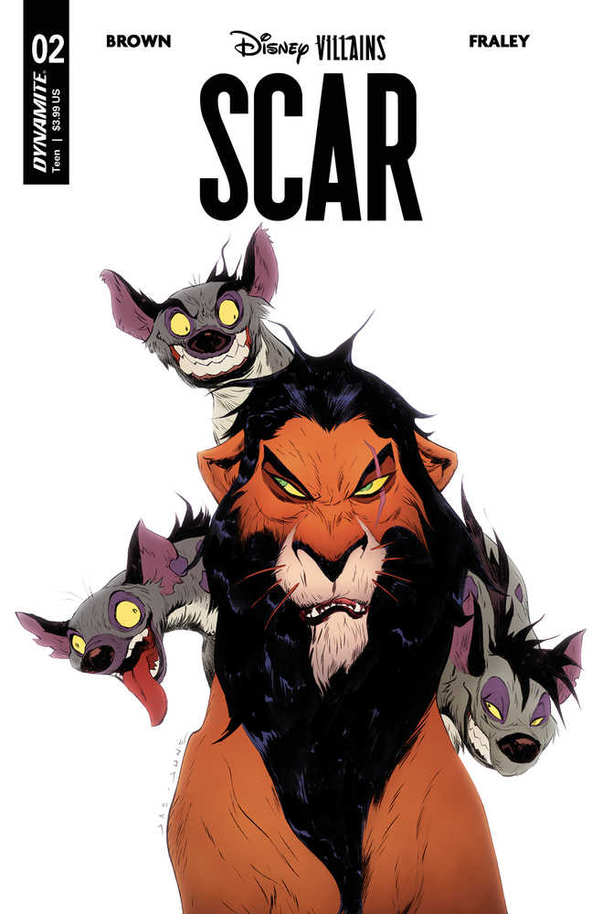 Stock Photo of Disney Villains Scar #2 CVR Q FOC Lee comic sold by Stronghold Collectibles