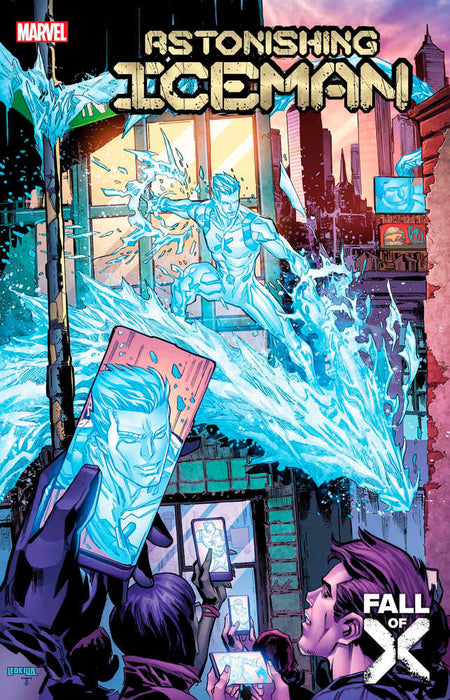 Stock photo of Astonishing Iceman #1 Ken Lashley Variant comic sold by Stronghold Collectibles