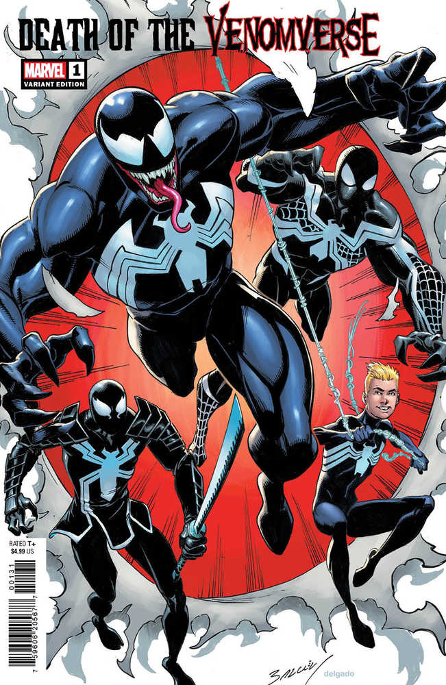 Stock photo of Death Of Venomverse #1 (Of 5) Mark Bagley Variant comic sold by Stronghold Collectibles