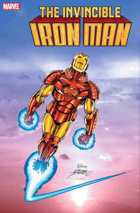 Stock Photo of Invincible Iron Man 8 George Perez Variant comic sold by Stronghold Collectibles