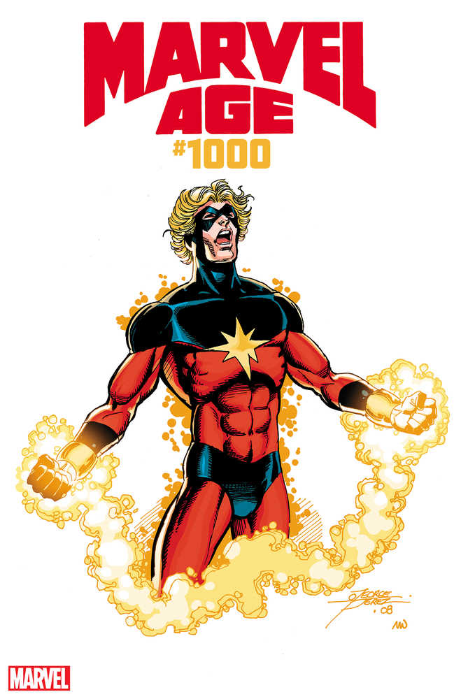 Stock photo of Marvel Age #1000 George Perez Variant comic sold by Stronghold Collectibles