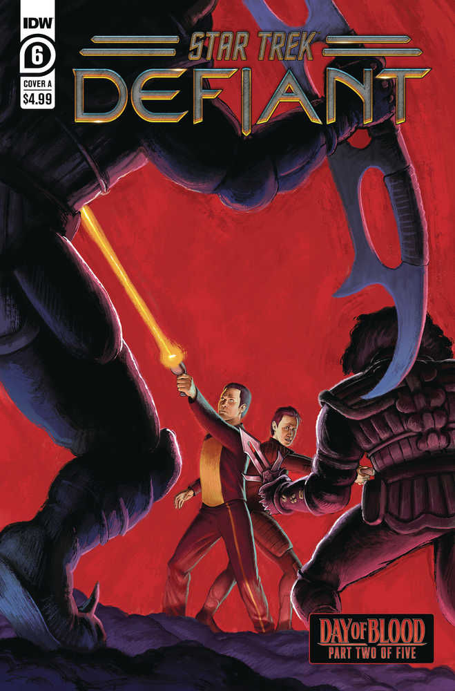 Stock photo of Star Trek Defiant #6 CVR A Ward comic sold by Stronghold Collectibles