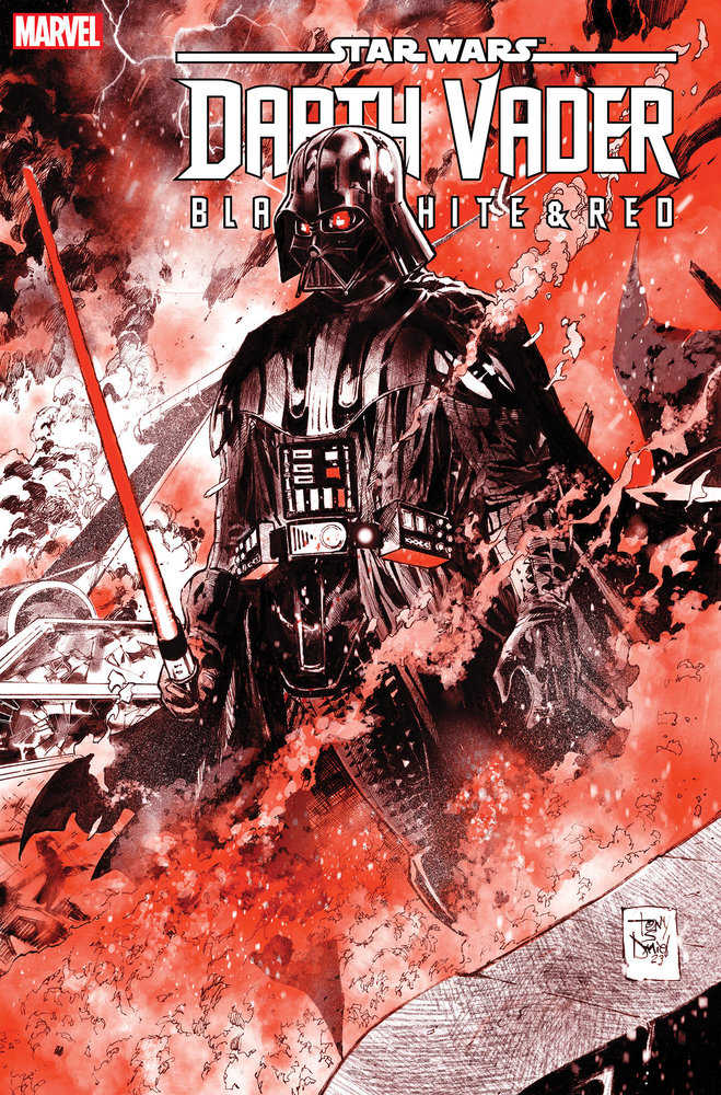 Stock Photo of Star Wars: Darth Vader - Black, White & Red 4 Tony Daniel Variant comic sold by Stronghold Collectibles