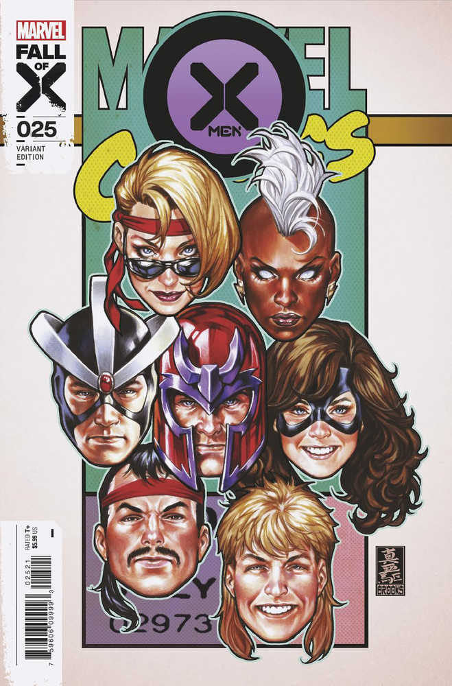 Stock photo of X-Men #25 Mark Brooks Corner Box Variant comic sold by Stronghold Collectibles