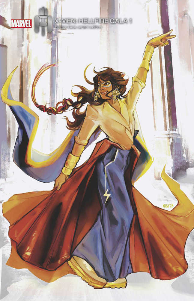 Stock Photo of X-Men: Hellfire Gala 2023 1 Mashal Ahmed Hellfire Gala Spoiler Variant comic sold by Stronghold Collectibles