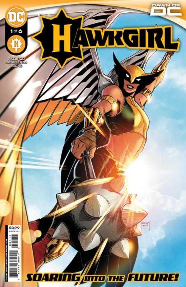 Stock Photo of Hawkgirl #1 (Of 6) CVR A Amancay Nahuelpan comic sold by Stronghold Collectibles