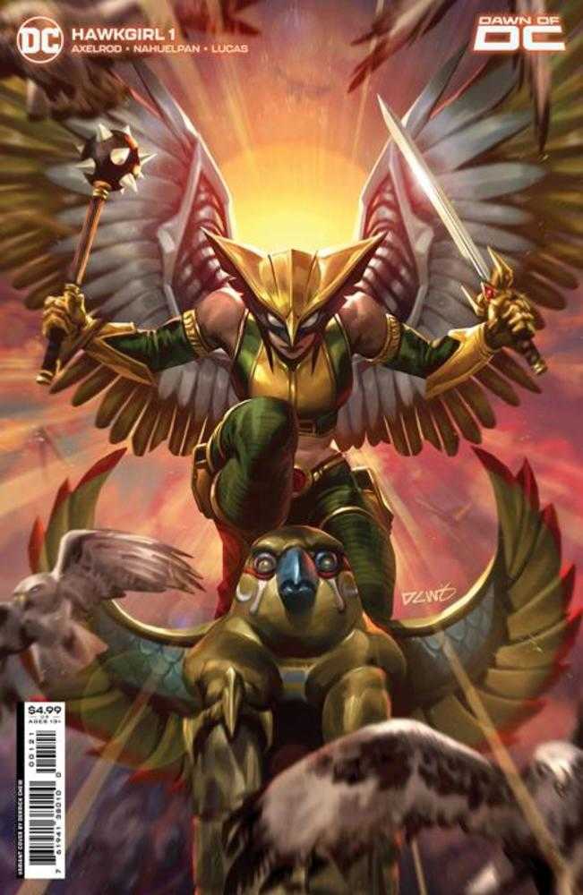 Stock Photo of Hawkgirl #1 (Of 6) CVR B Derrick Chew Card Stock Variant comic sold by Stronghold Collectibles