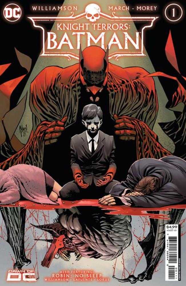 Stock photo of Knight Terrors Batman #1 (Of 2) CVR A Guillem March comic sold by Stronghold Collectibles