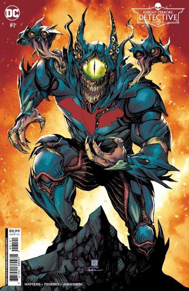 Stock Photo of Knight Terrors Detective Comics #1 (Of 2) CVR B Bernard Chang Card Stock Variant comic sold by Stronghold Collectibles