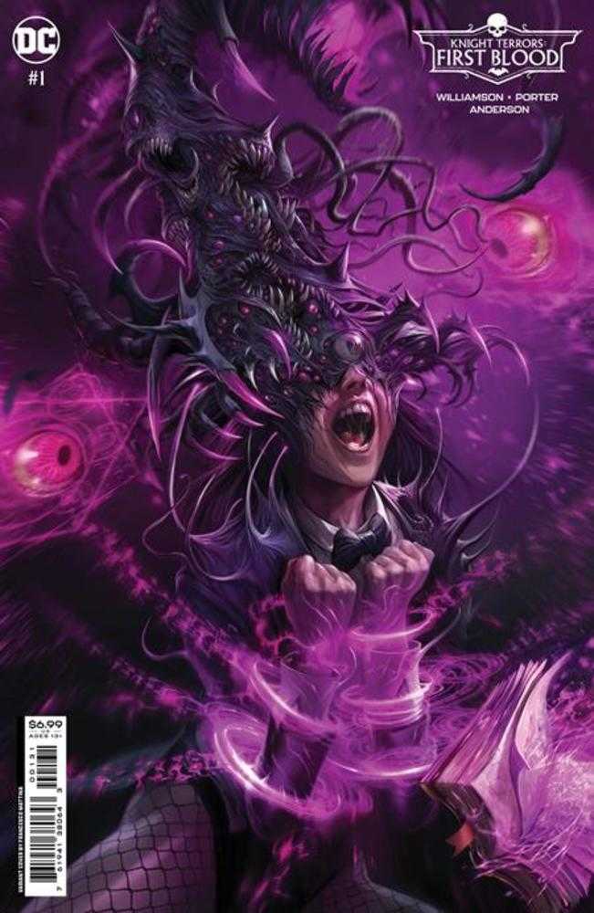 Stock photo of Knight Terrors First Blood #1 (One Shot) CVR C Francesco Mattina Card Stock Variant comic sold by Stronghold Collectibles