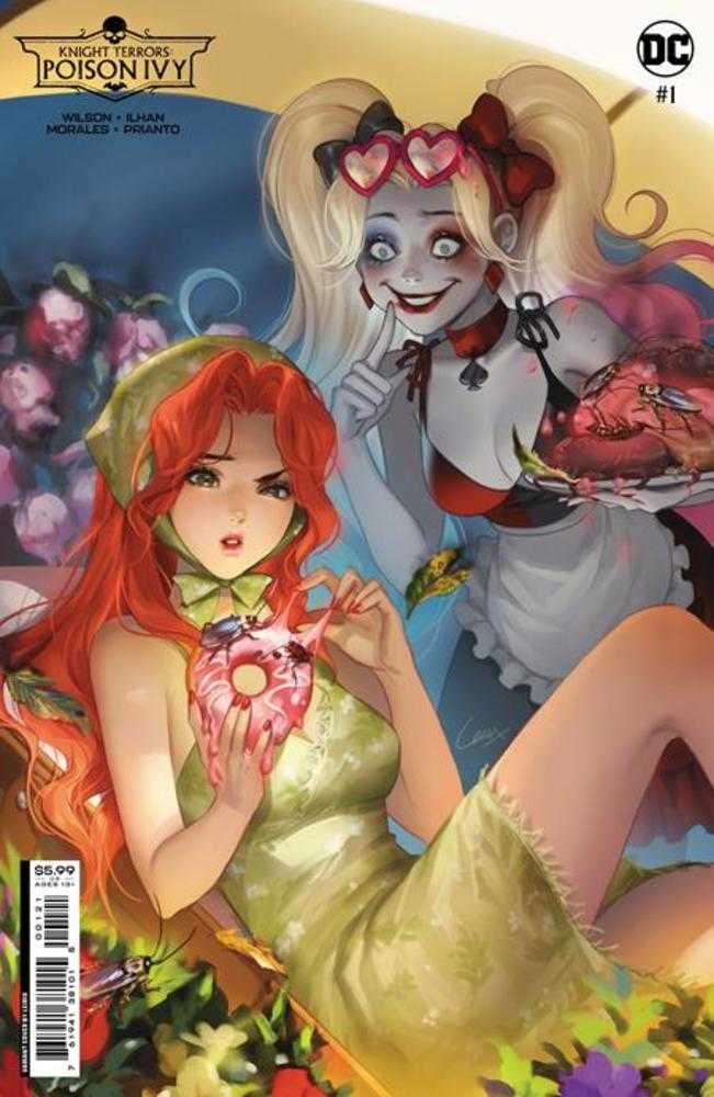 Stock photo of Knight Terrors Poison Ivy #1 (Of 2) CVR B Lesley Leirix Li Card Stock Variant comic sold by Stronghold Collectibles