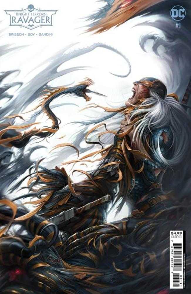 Stock photo of Knight Terrors Ravager #1 (Of 2) CVR B Francesco Mattina Card Stock Variant comic sold by Stronghold Collectibles