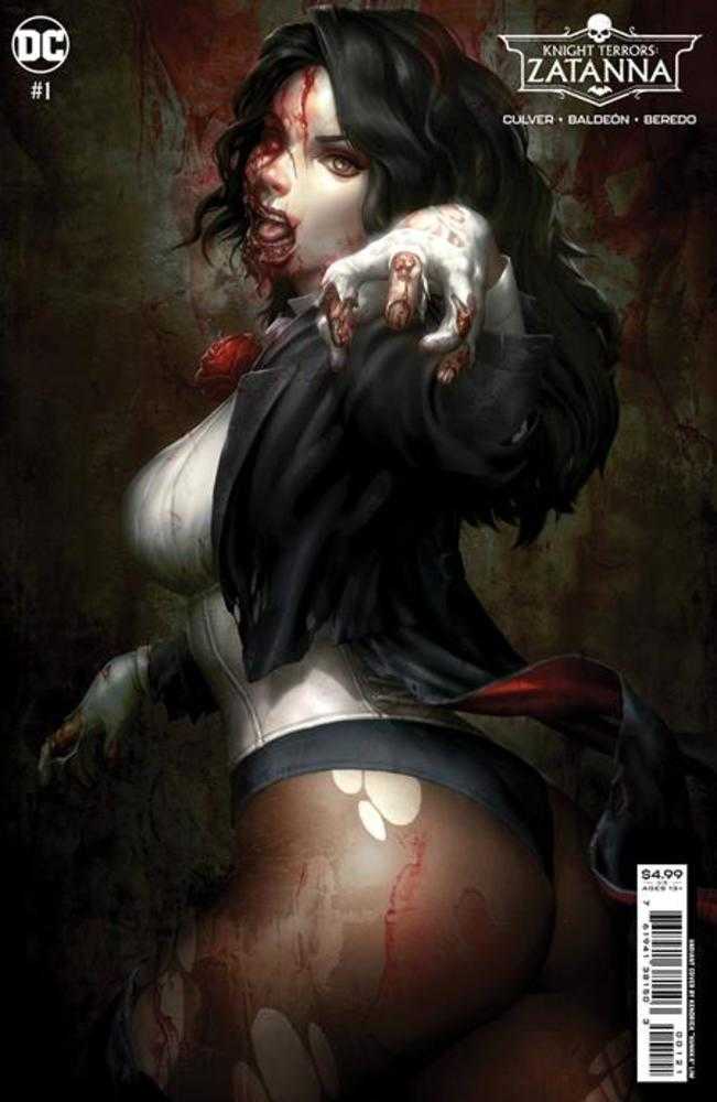 Stock Photo of Knight Terrors Zatanna #1 (Of 2) CVR B Kendrick Kunkka Lim Card Stock Variant comic sold by Stronghold Collectibles
