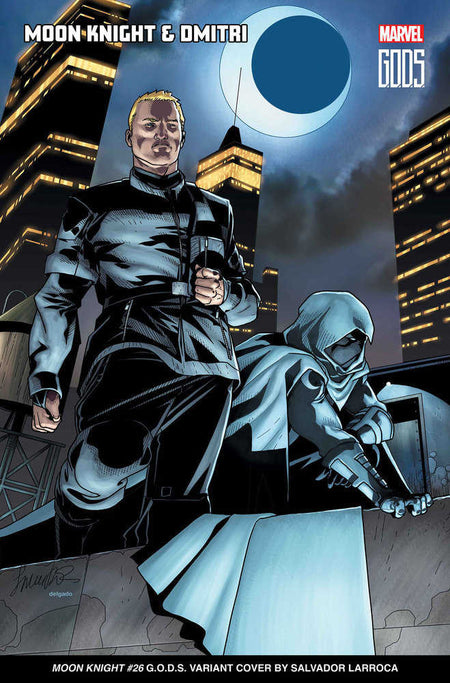 Stock photo of Moon Knight #26 Salvador Larroca Gods Variant comic sold by Stronghold Collectibles