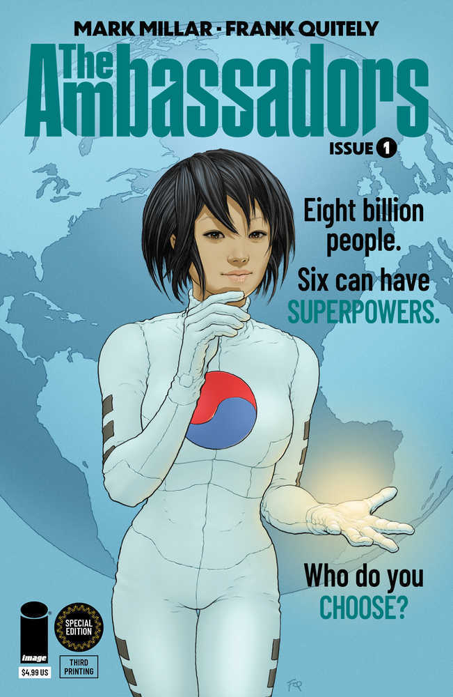 Stock Photo of Ambassadors #1 (Of 6) 3rd Print Special Edition  comic sold by Stronghold Collectibles