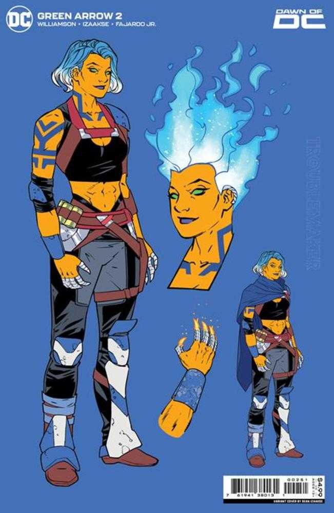 Stock Photo of Green Arrow #2 (Of 6) CVR E Sean Izaakse Design Card Stock Variant comic sold by Stronghold Collectibles