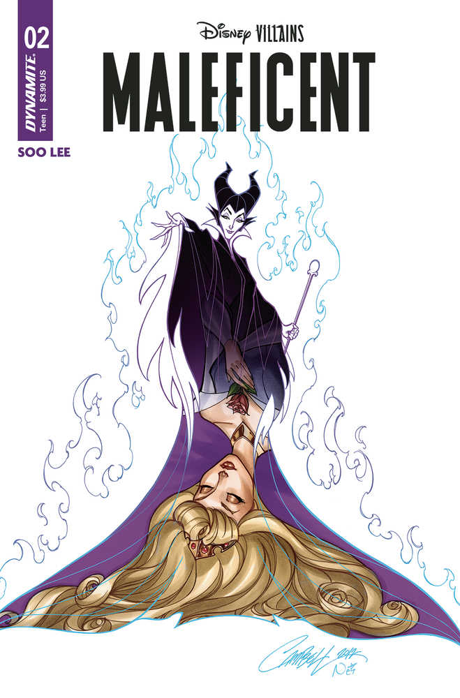 Stock photo of Disney Villains Maleficent #2 CVR O FOC Campbell Original comic sold by Stronghold Collectibles