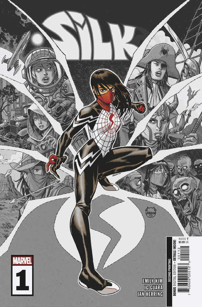 Stock Photo Silk 1 Dave Johnson 2nd Print Variant comic sold by Stronghold Collectibles