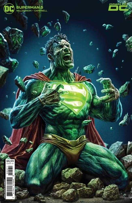 Stock Photo Superman #5 CVR G Lee Bermejo Card Stock Variant comic sold by Stronghold Collectibles