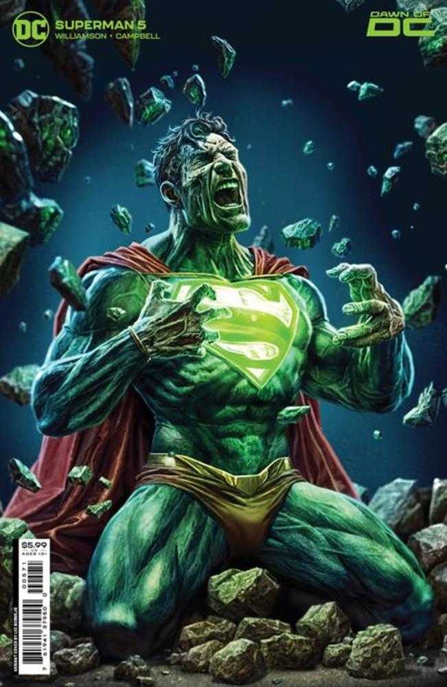 Stock Photo Superman #5 CVR G Lee Bermejo Card Stock Variant comic sold by Stronghold Collectibles