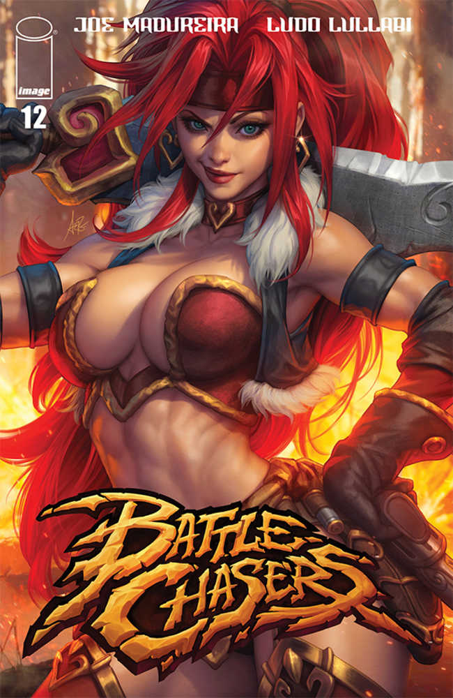 Stock photo of Battle Chasers #12 CVR D Artgerm  comic sold by Stronghold Collectibles