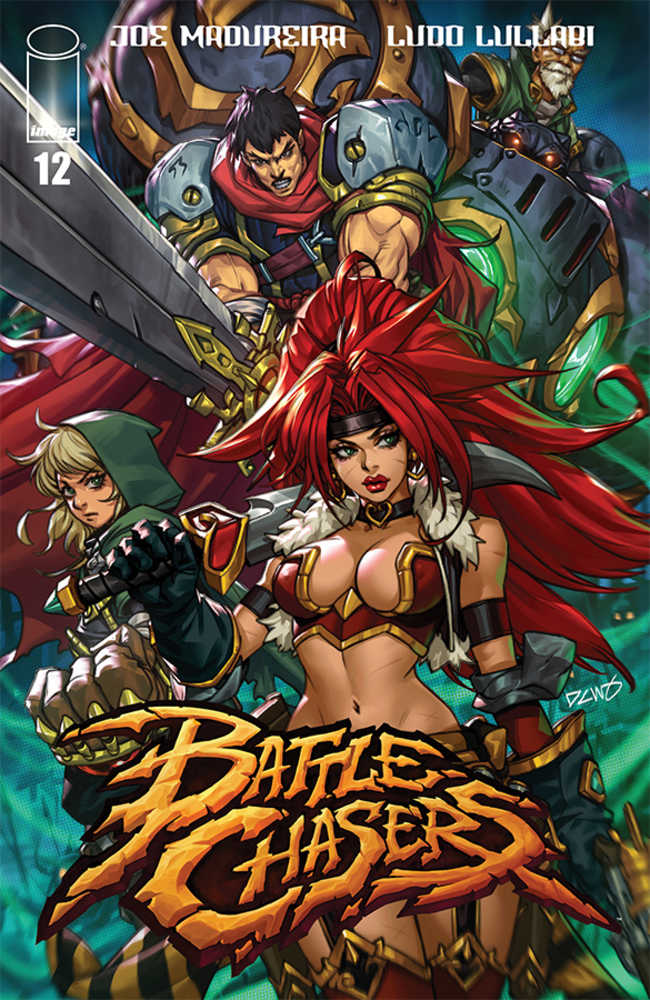 Stock photo of Battle Chasers #12 CVR G Chew  comic sold by Stronghold Collectibles