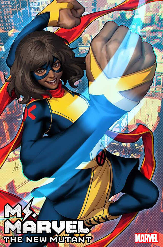 Stock photo of Ms. Marvel The New Mutant 1 Artgerm Variant comic sold by Stronghold Collectibles