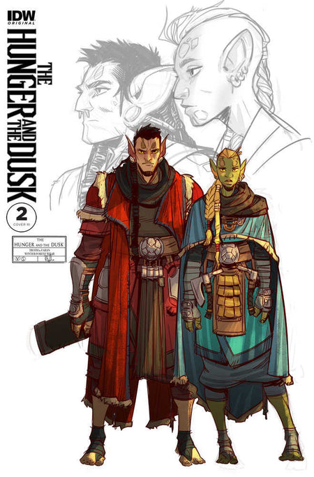 Stock photo of Hunger And The Dusk #2 RI CVR 1:10 Wildgoose Character Sketch comic sold by Stronghold Collectibles