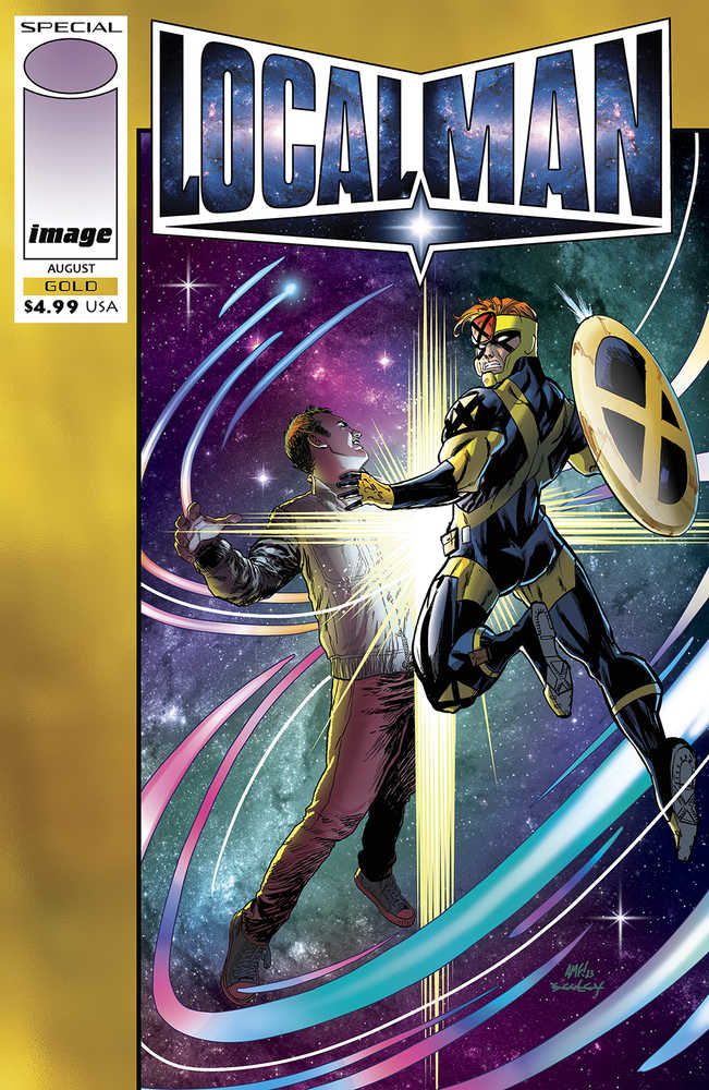 Stock photo of Local Man Gold CVR A Seeley & Fleecs (One Shot) comic sold by Stronghold Collectibles