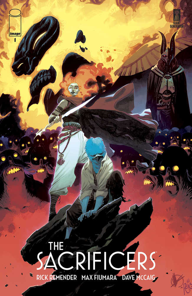 Stock photo of Sacrificers #1 CVR E 1:20 Variant Edition Scalera comic sold by Stronghold Collectibles