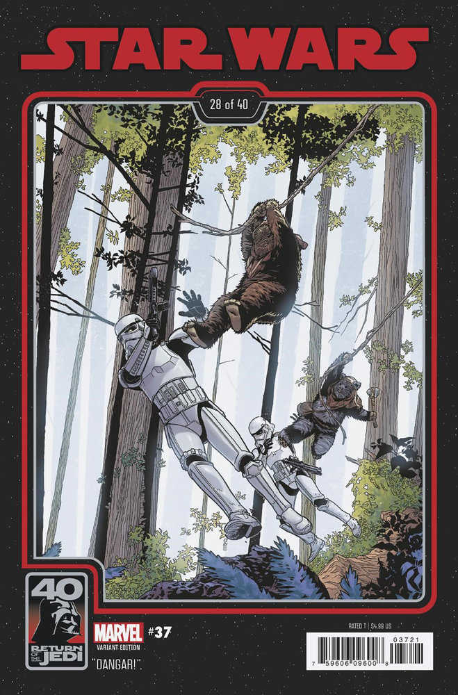 Stock photo of Star Wars 37 Chris Sprouse Return of the Jedi 40th Anniversary Variant [DD] comic sold by Stronghold Collectibles