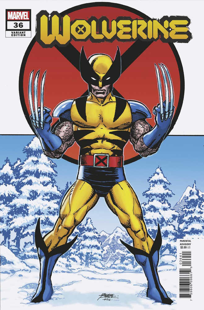 Stock photo of Wolverine 36 George Perez Variant [Fall] comic sold by Stronghold Collectibles