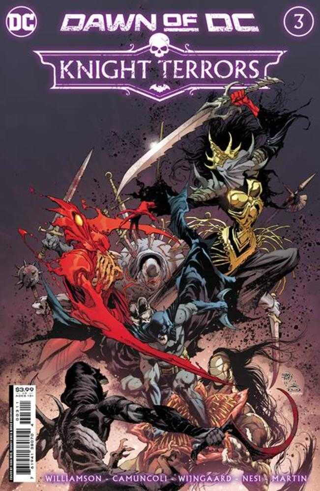 Stock photo of Knight Terrors #3 (Of 4) CVR A Ivan Reis & Danny Miki comic sold by Stronghold Collectibles