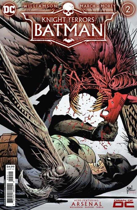 Stock photo of Knight Terrors Batman #2 (Of 2) CVR A Guillem March comic sold by Stronghold Collectibles