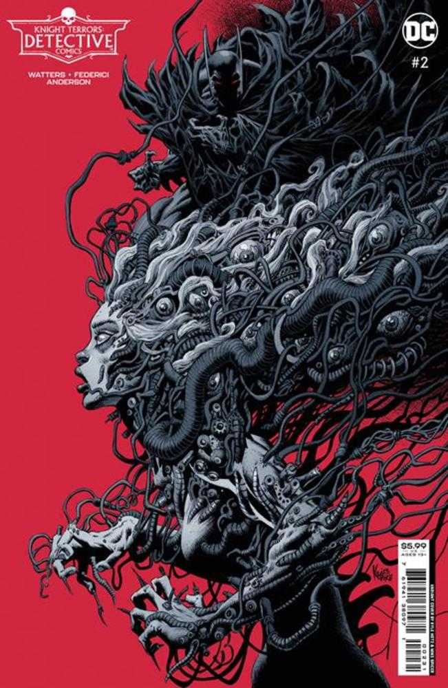 Stock Photo of Knight Terrors Detective Comics #2 (Of 2) CVR C Kyle Hotz Card Stock Variant comic sold by Stronghold Collectibles